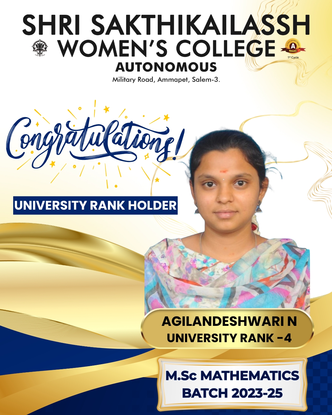 Gold Medalist Achievement